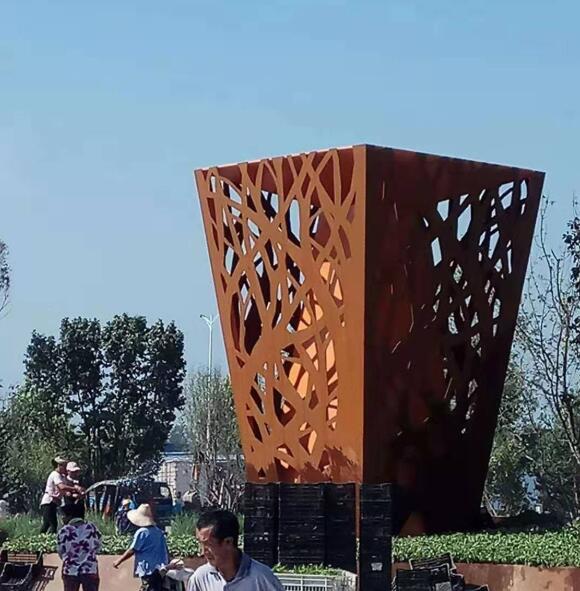 大名耐候钢板雕塑